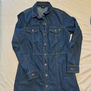 Frye Denim Button-Up Dress